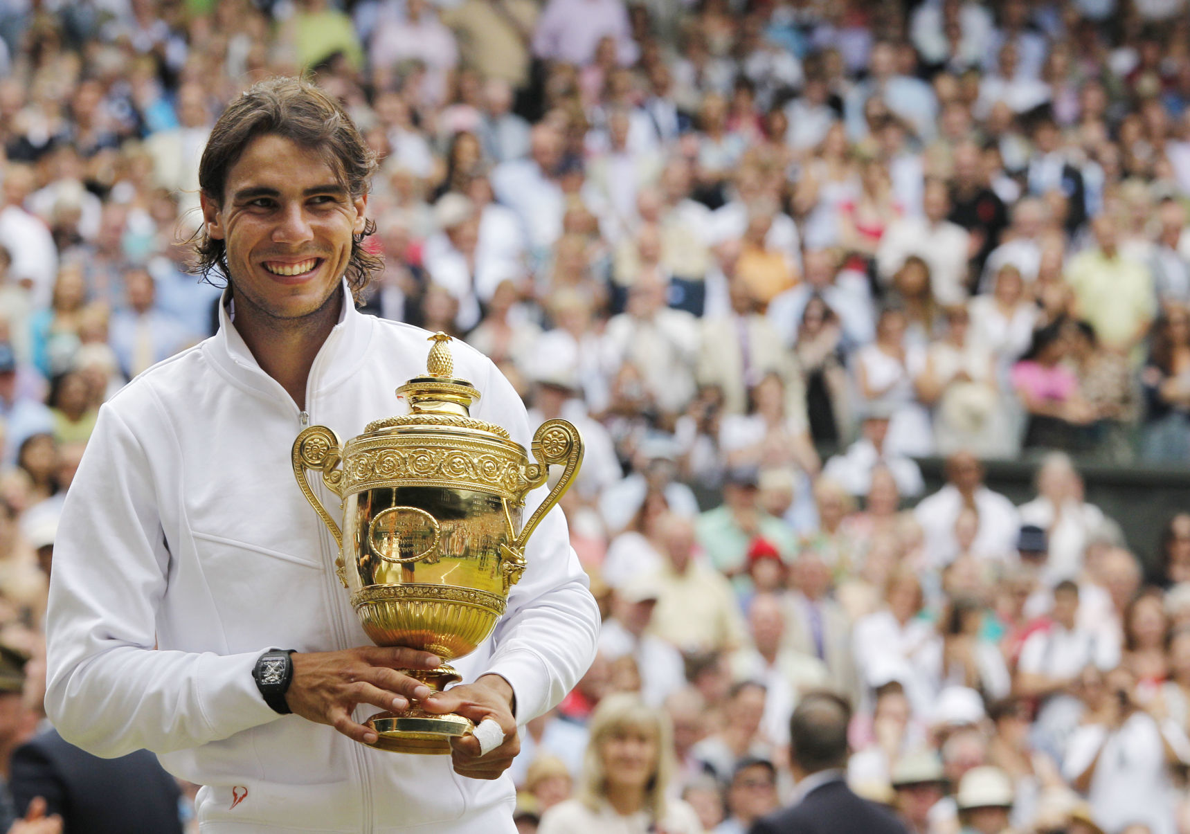 2010: Rafael Nadal wins his 2nd Wimbledon title